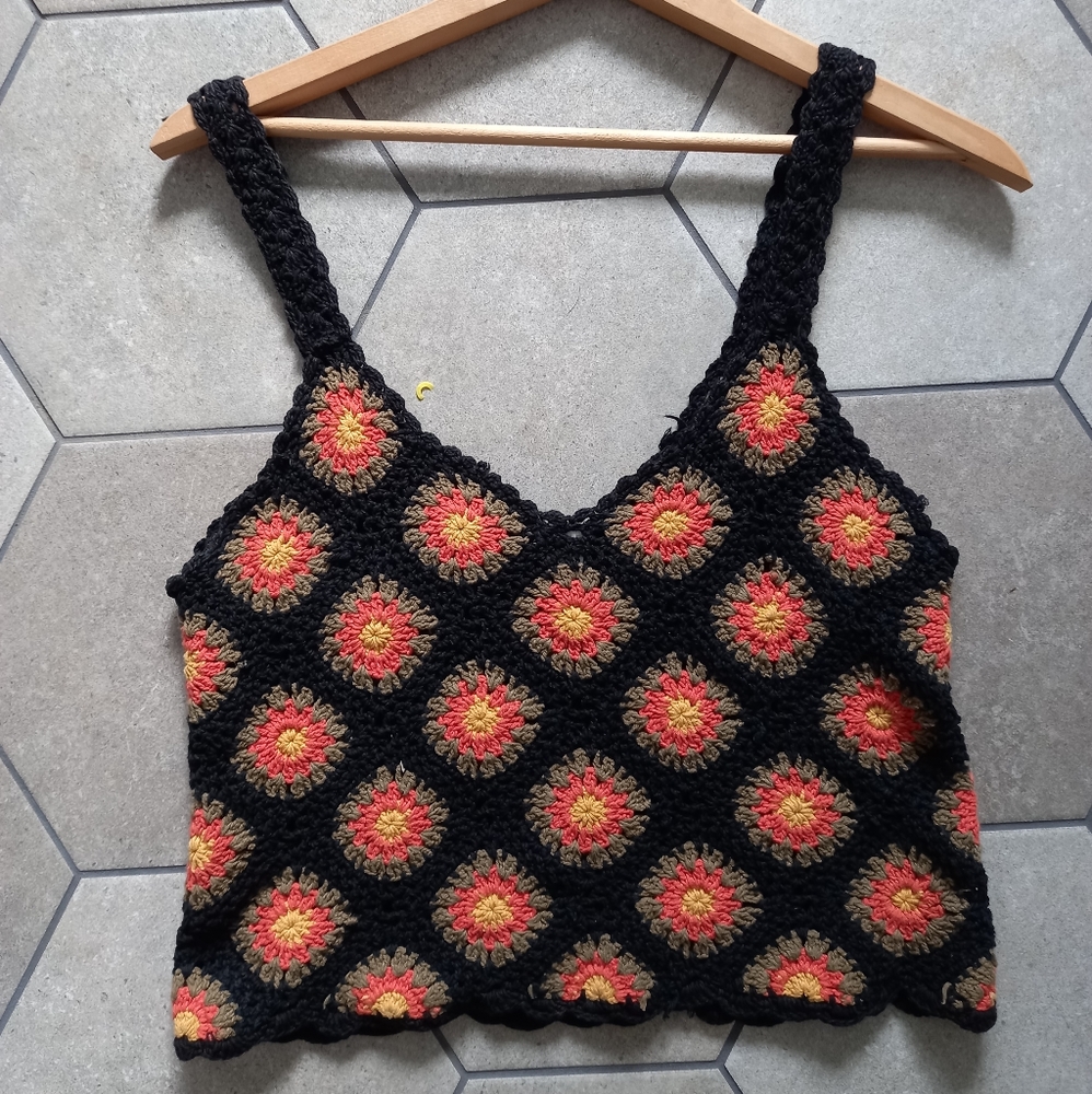 Vintage crochet tank